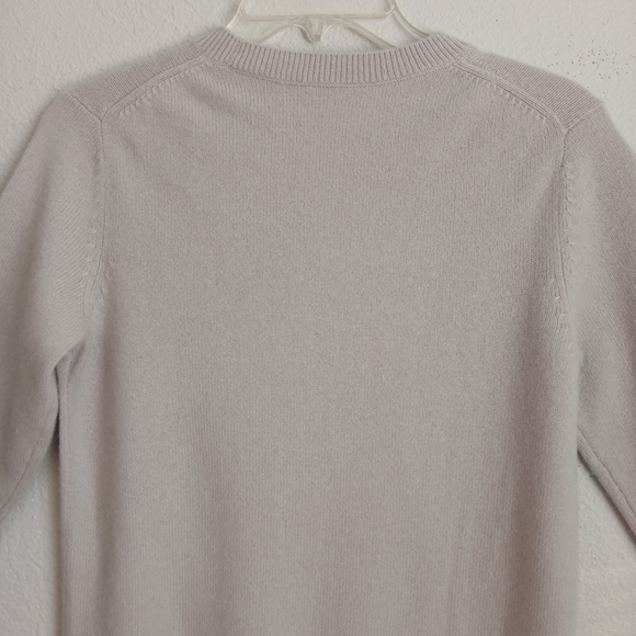 Vince Women's Cashmere Short Sleeve Sweater - Picture 5 of 8